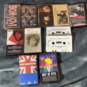 Vintage Cassette tape lot